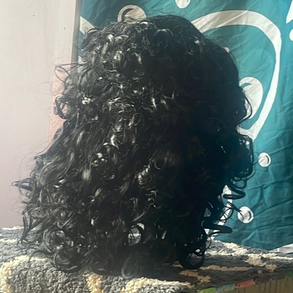 Natural s curly 18 inches